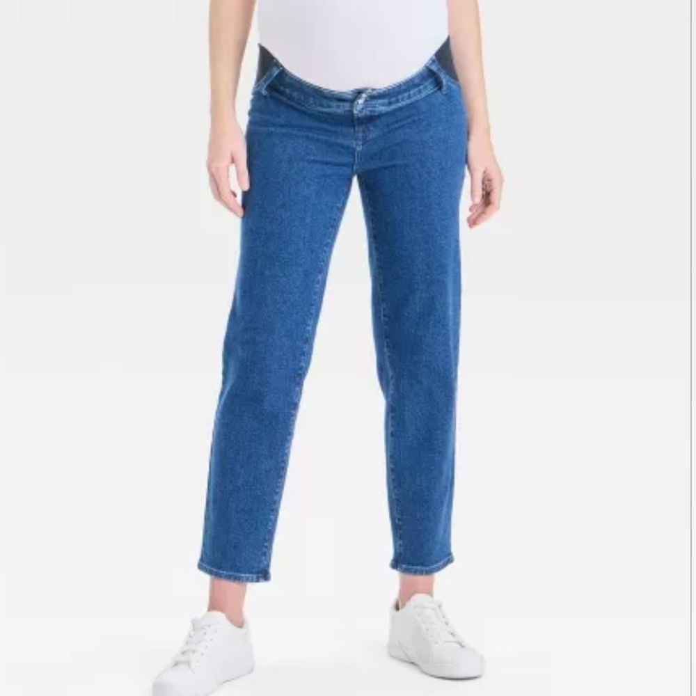 Isabel Maternity Under Belly Blue Women's Jeans Size 4 Nwt